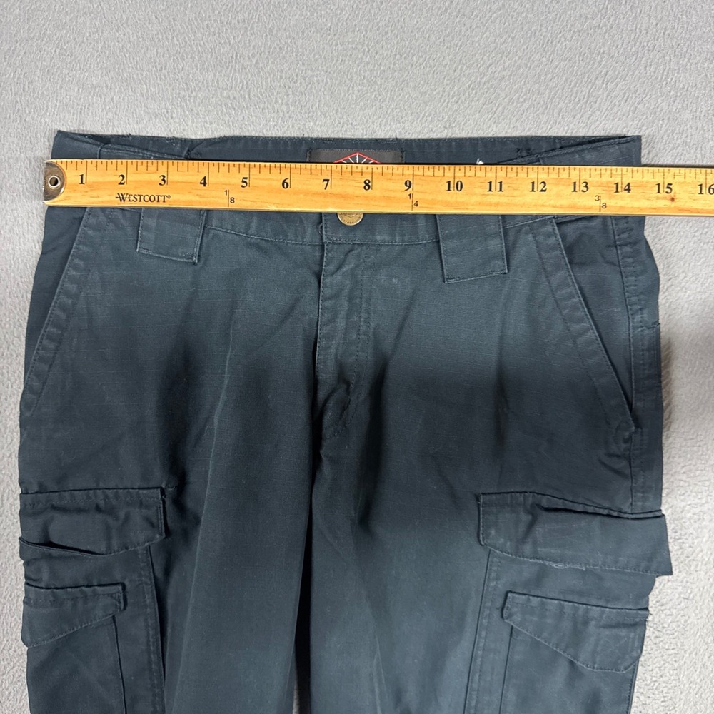 TRU-SPEC Tactical Pants Womens 2 Navy Blue Ripstop 24-7 Series Utility Uniform - Picture 6 of 12